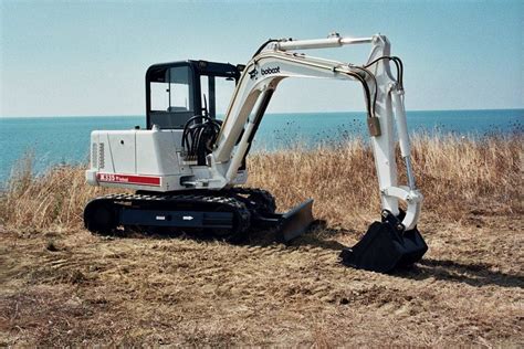 old bobcat mini excavator|who makes bobcat mini excavators.